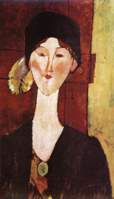 Amedeo Modigliani Portrait of Beatrice Hastings Spain oil painting art